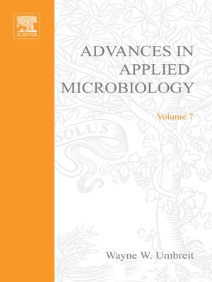 cover image of Advances in Applied Microbiology